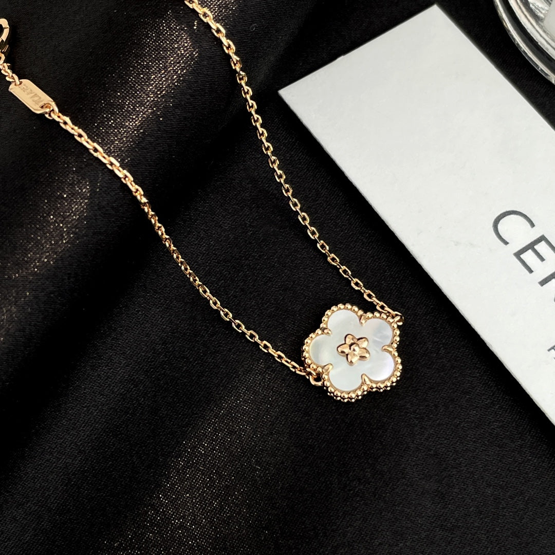 [⭐Haelin Jewelry]LUCKY SPRING ROSE GOLD MOP BRACELET
