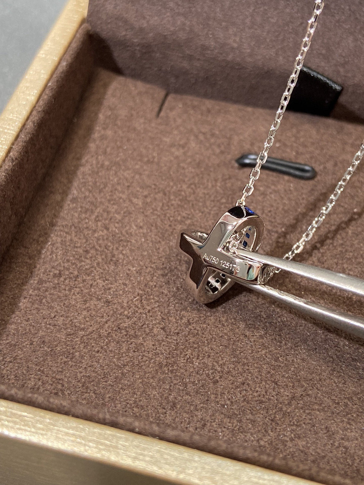 [⭐Haelin Jewelry]LIENS DIAMOND SILVER NECKLACE