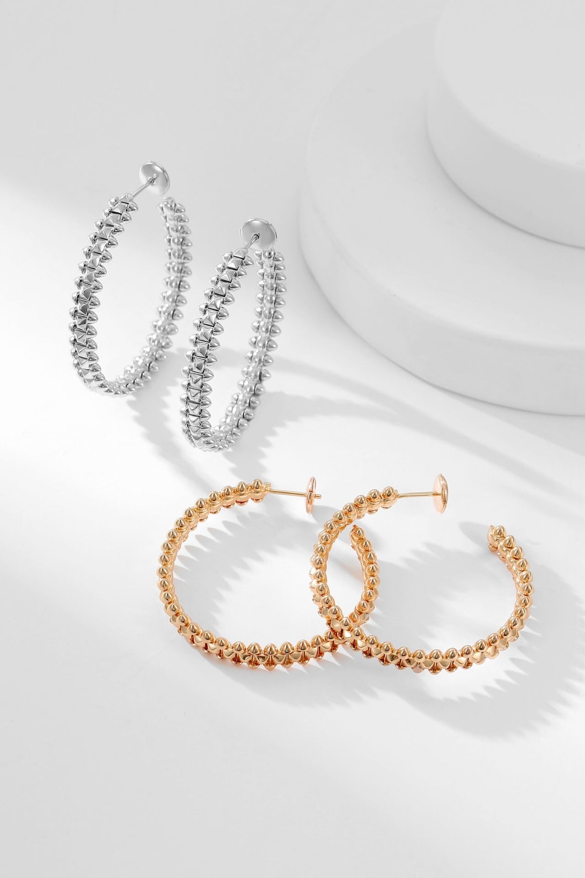 [⭐Haelin Jewelry]CLASH HOOP EARRINGS