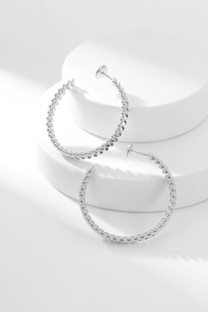 [⭐Haelin Jewelry]CLASH HOOP EARRINGS