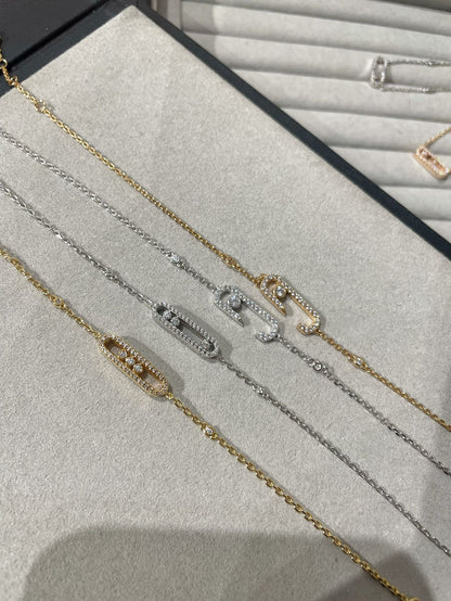 [⭐Haelin Jewelry]BABY MOVE DIAMOND BRACELET
