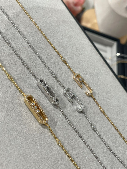 [⭐Haelin Jewelry]BABY MOVE DIAMOND BRACELET
