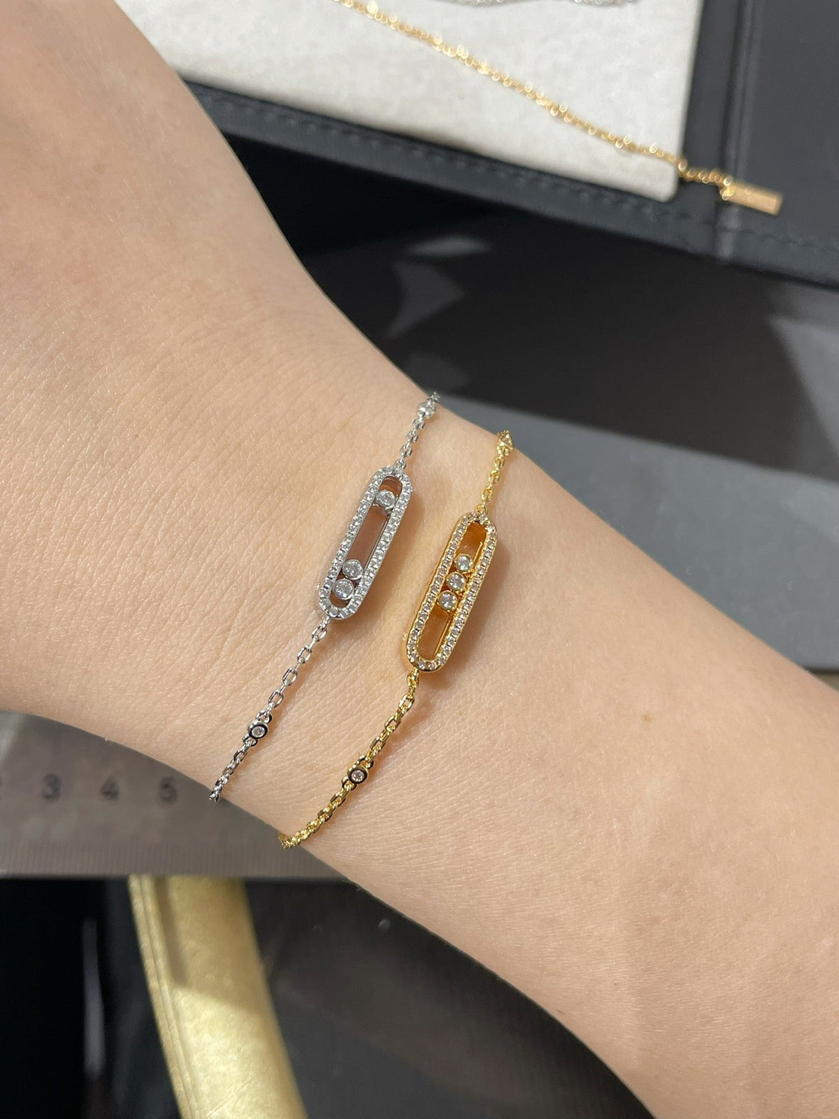 [⭐Haelin Jewelry]BABY MOVE DIAMOND BRACELET