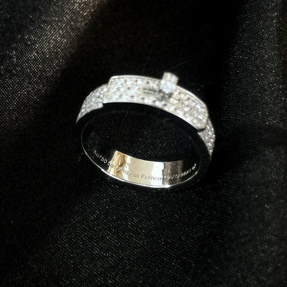 [⭐Haelin Jewelry]KELLY SILVER DIAMOND RING