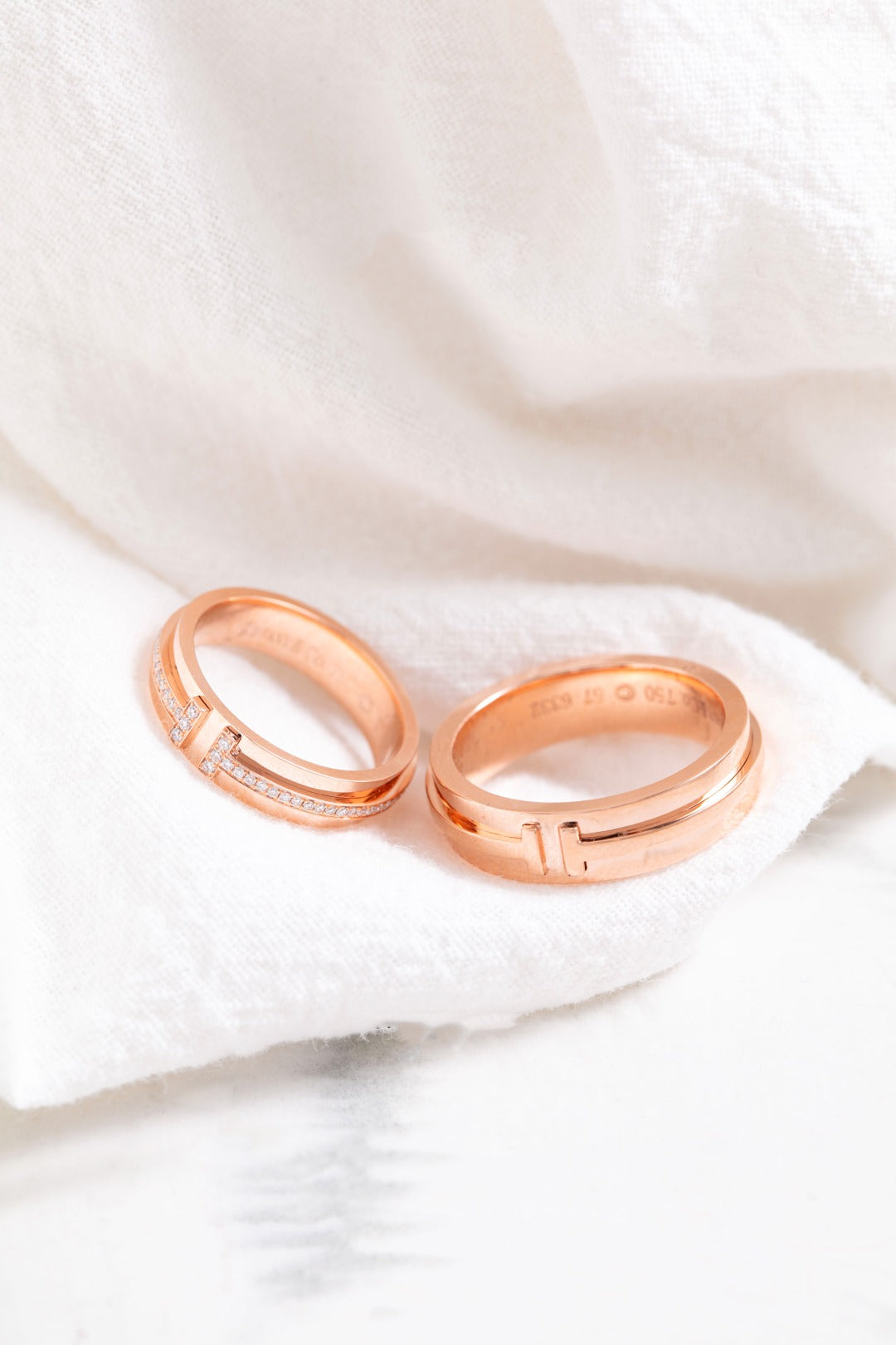 [Haelin Jewelry]T PINK GOLD RING