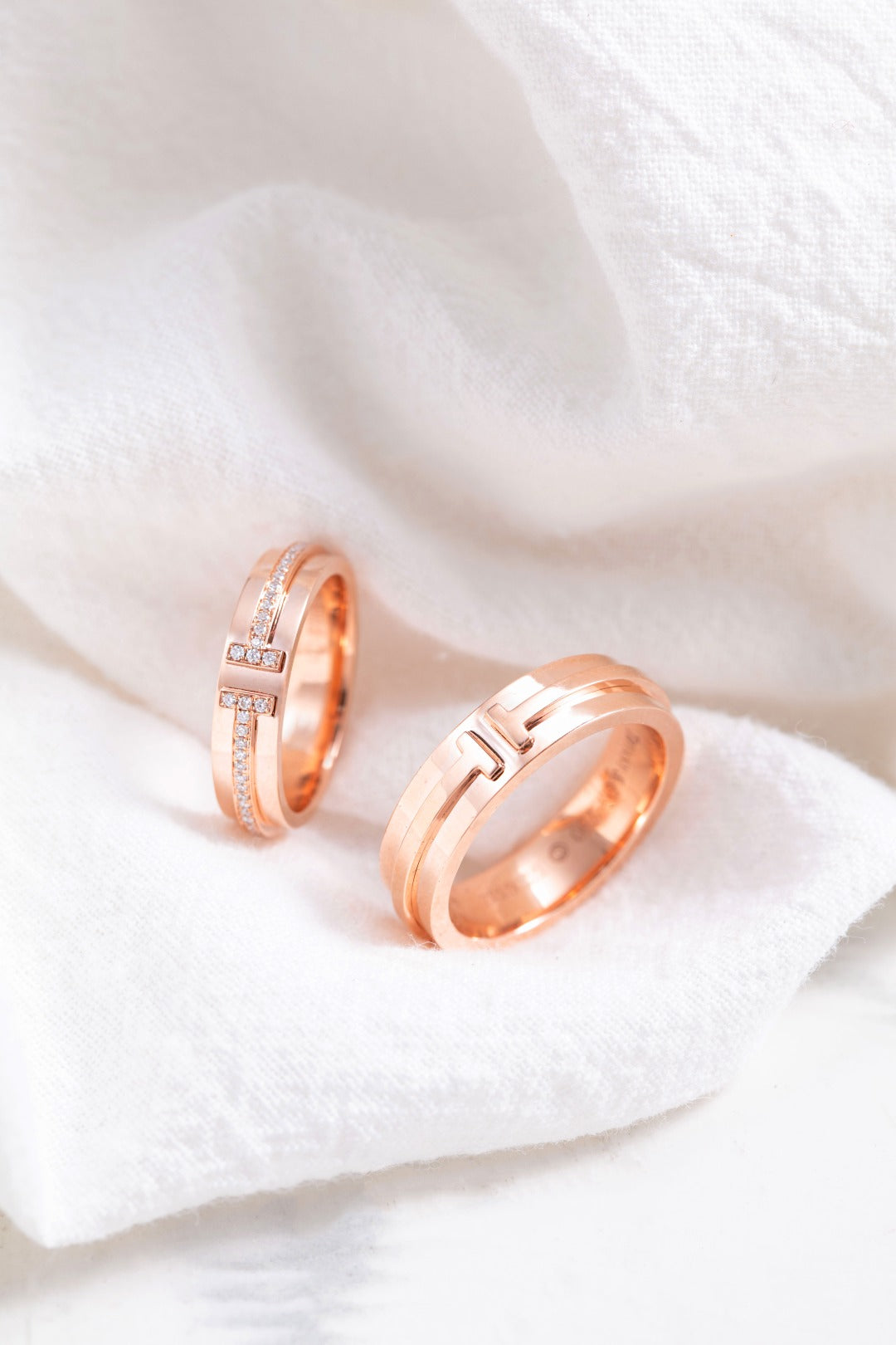 [Haelin Jewelry]T PINK GOLD RING