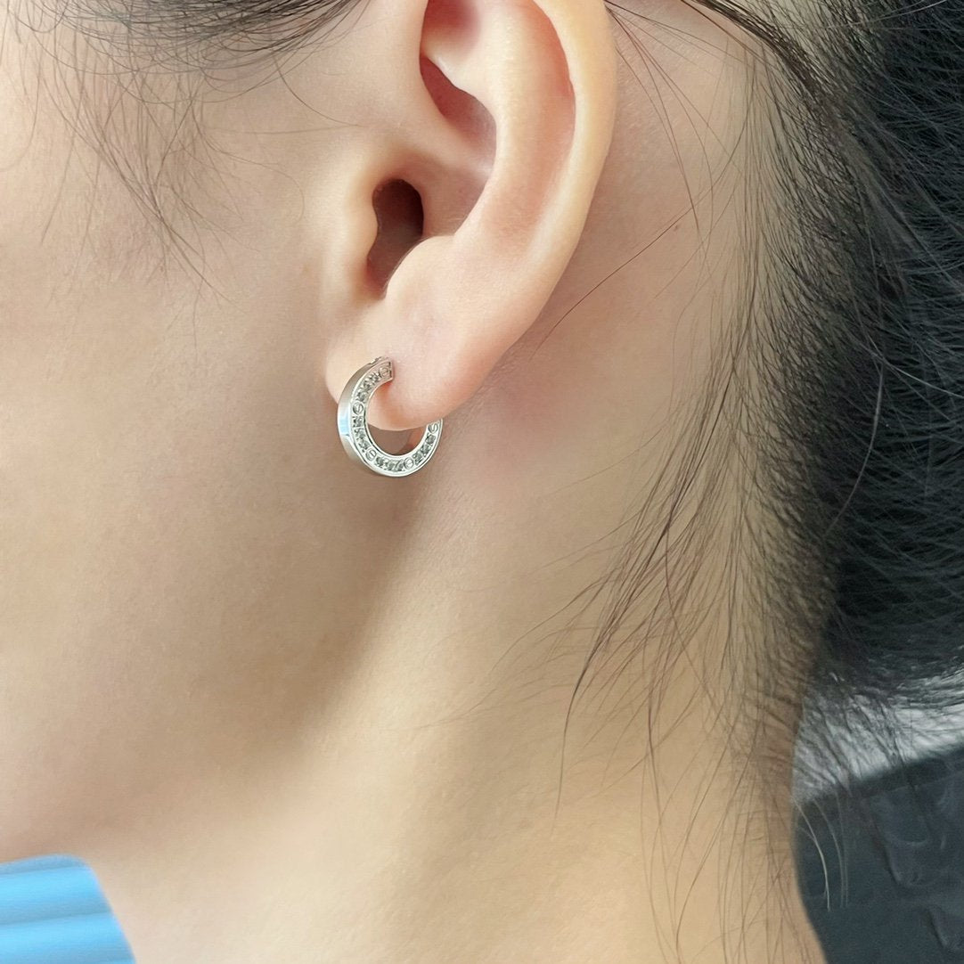 [⭐Haelin Jewelry]LOVE DIAMOND EARRINGS