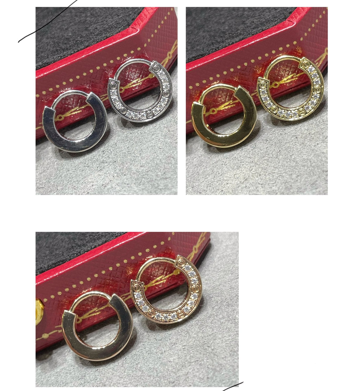 [⭐Haelin Jewelry]LOVE DIAMOND EARRINGS