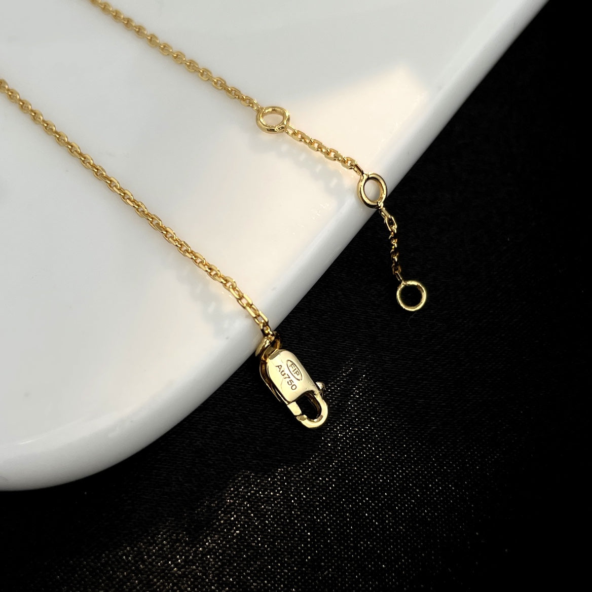 [⭐Haelin Jewelry]FORCE 10 FULL DIAMOND BUCKLE CHAIN LINK MINI MODEL