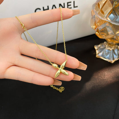 [⭐Haelin Jewelry]LOUISETTE GOLD NECKLACE