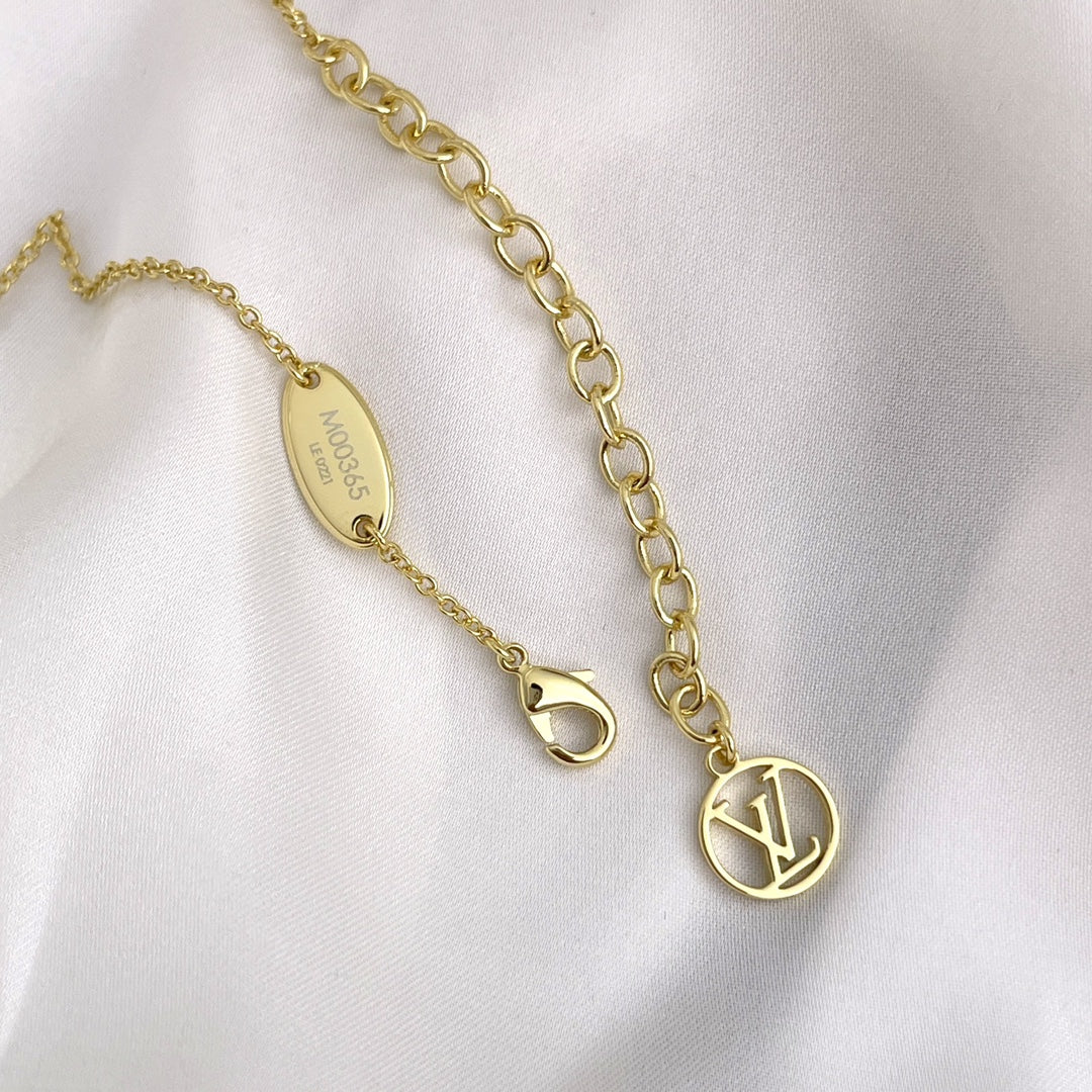 [⭐Haelin Jewelry]LOUISETTE GOLD NECKLACE