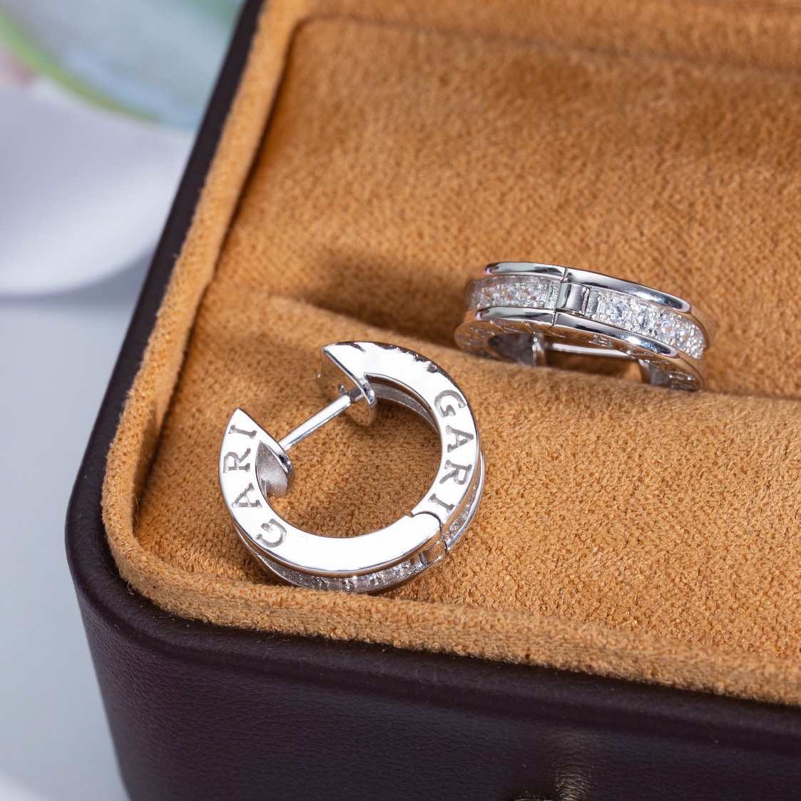 [⭐Haelin Jewelry]ZERO 1 MINI SILVER DIAMOND EARRINGS
