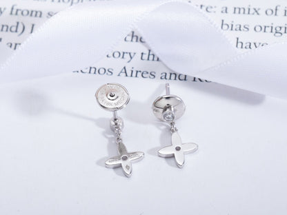 [⭐Haelin Jewelry]VIDYLLE SILVER DIAMOND MINI DROP EARRINGS