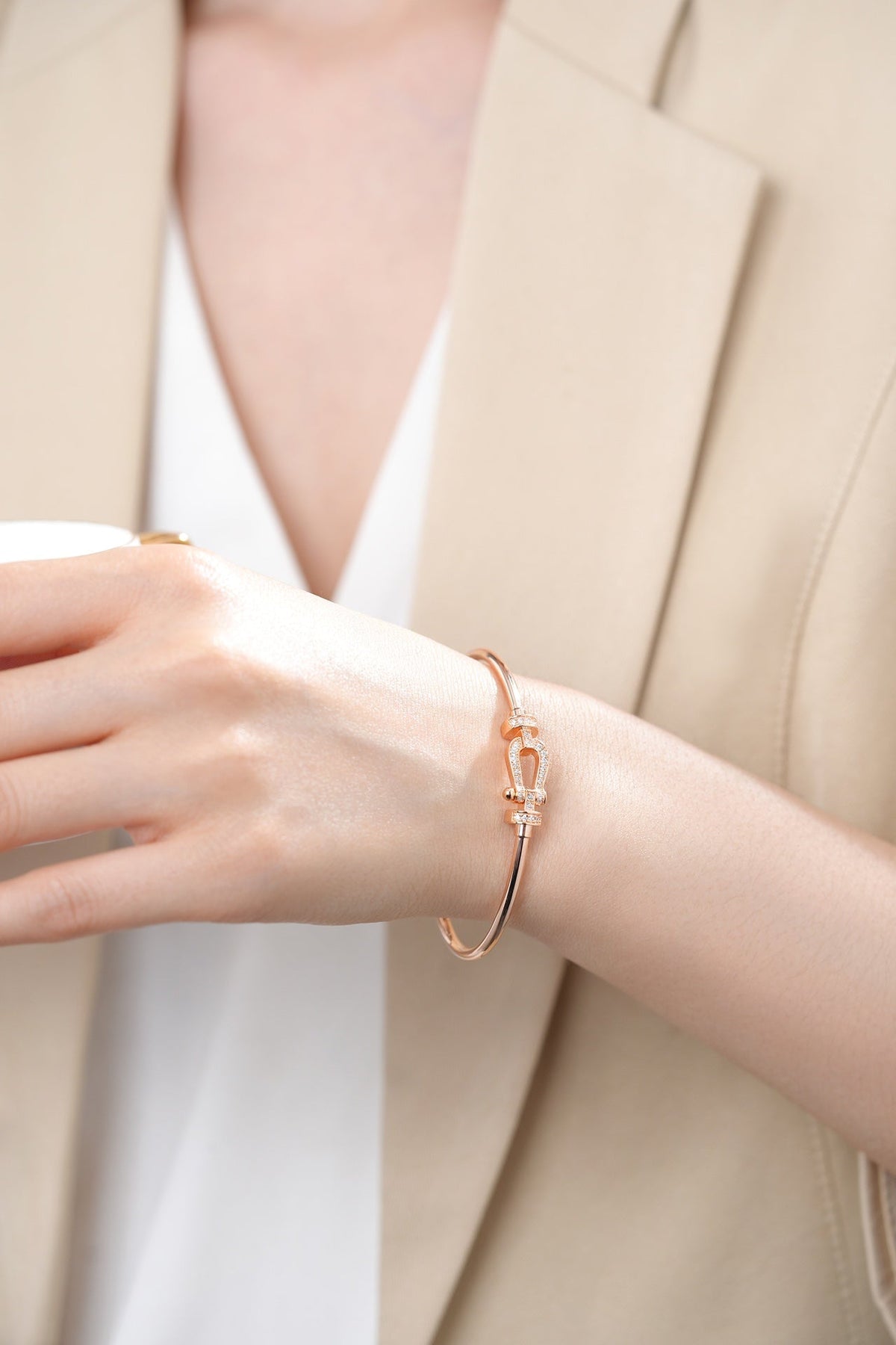 [⭐Haelin Jewelry]FORCE 10 MOYEN DIAMOND BRACELET
