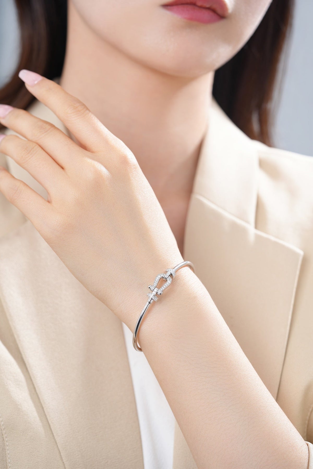 [⭐Haelin Jewelry]FORCE 10 MOYEN DIAMOND BRACELET