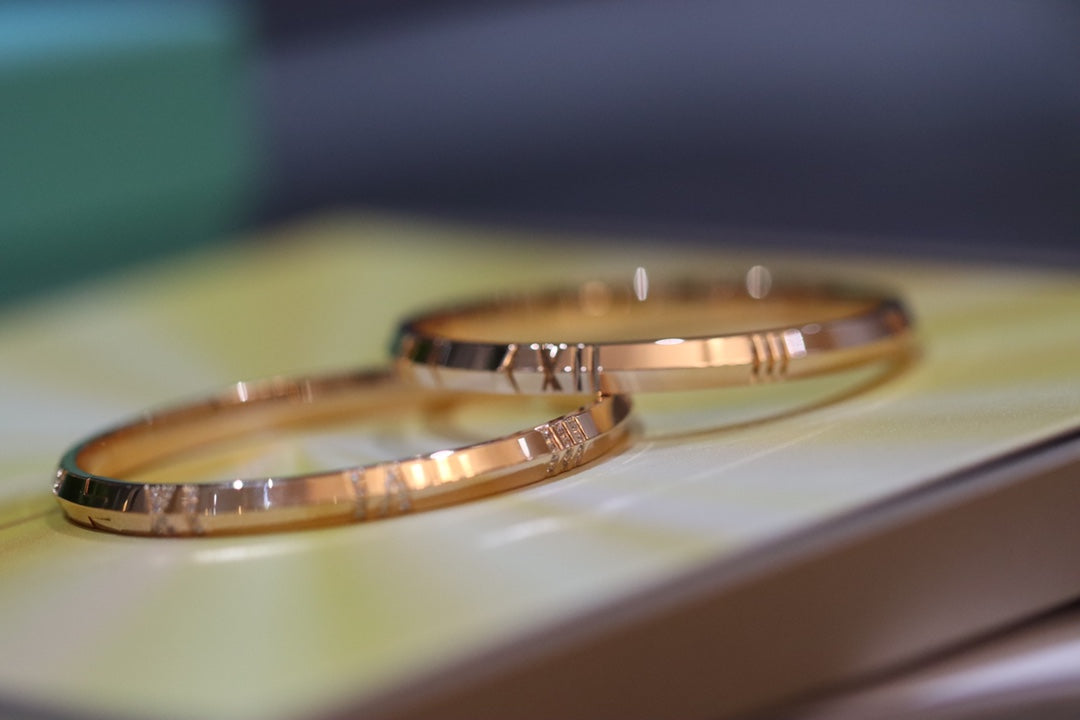 [Haelin Jewelry]ATLAS X PINK GOLD BRACELET