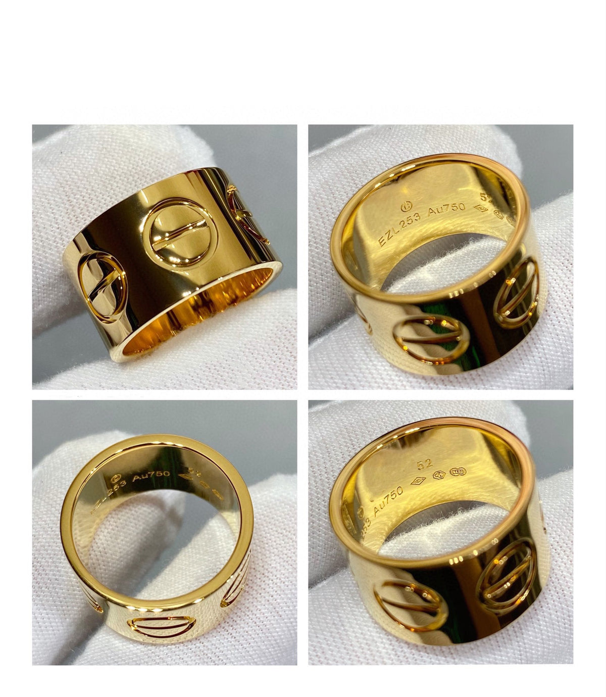 [⭐Haelin Jewelry]LOVE 11MM LARGE RING
