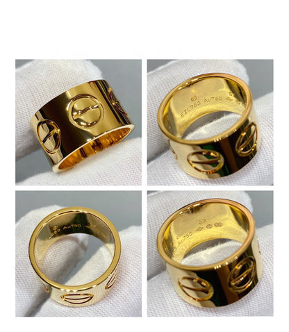 [⭐Haelin Jewelry]LOVE 11MM LARGE RING