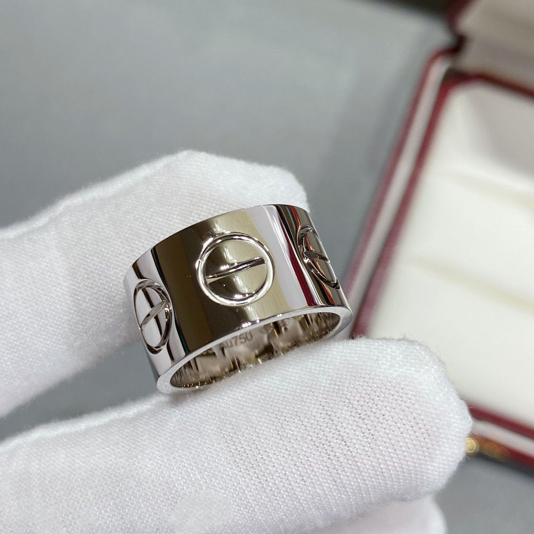 [⭐Haelin Jewelry]LOVE 11MM LARGE RING