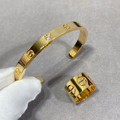 [⭐Haelin Jewelry]LOVE 11MM LARGE RING