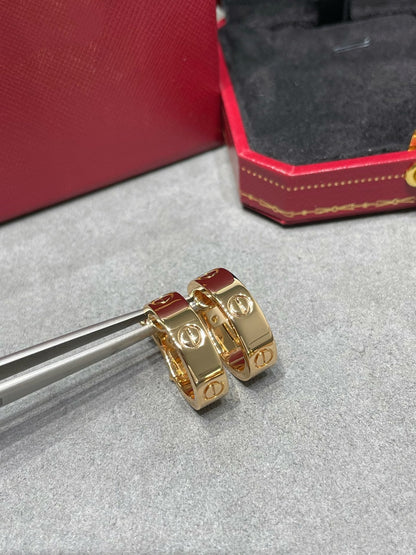 [⭐Haelin Jewelry]LOVE 5.5MM EARRINGS