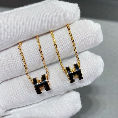 [⭐Haelin Jewelry]MINI POP H NECKLACE