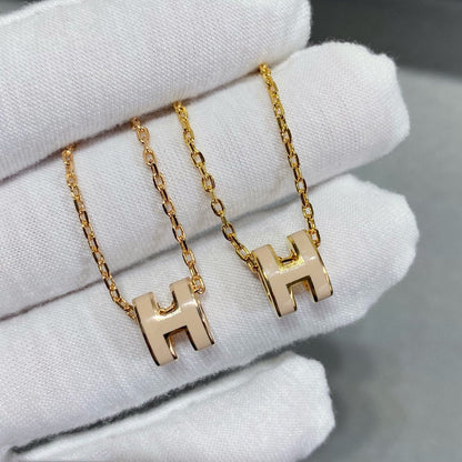 [⭐Haelin Jewelry]MINI POP H NECKLACE