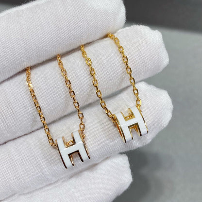 [⭐Haelin Jewelry]MINI POP H NECKLACE