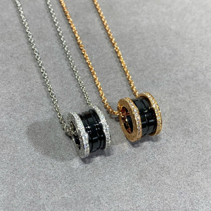 [⭐Haelin Jewelry]ZERO 1 DIAMOND CERAMIC NECKLACE