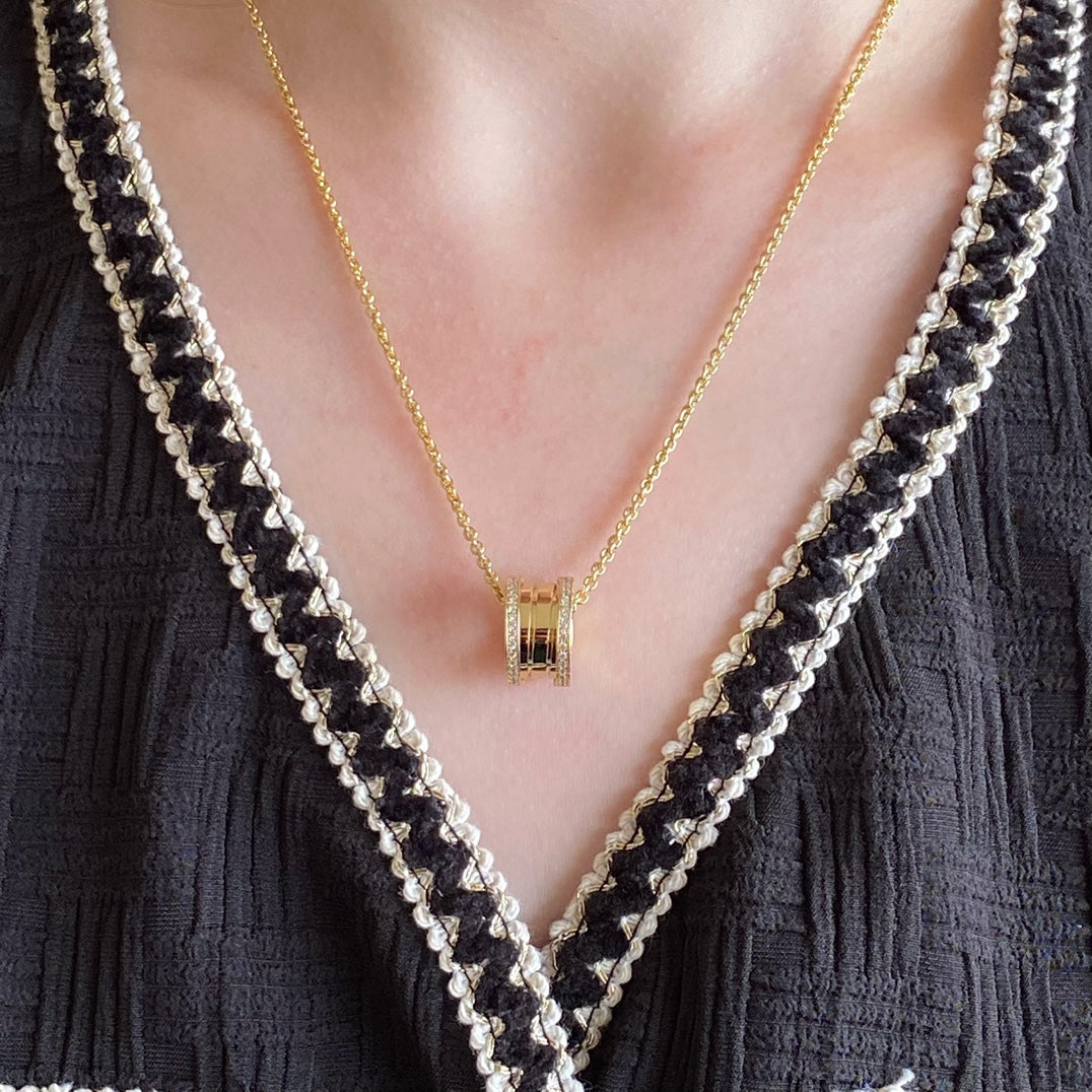 [⭐Haelin Jewelry]ZERO 1 DIAMOND NECKLACE