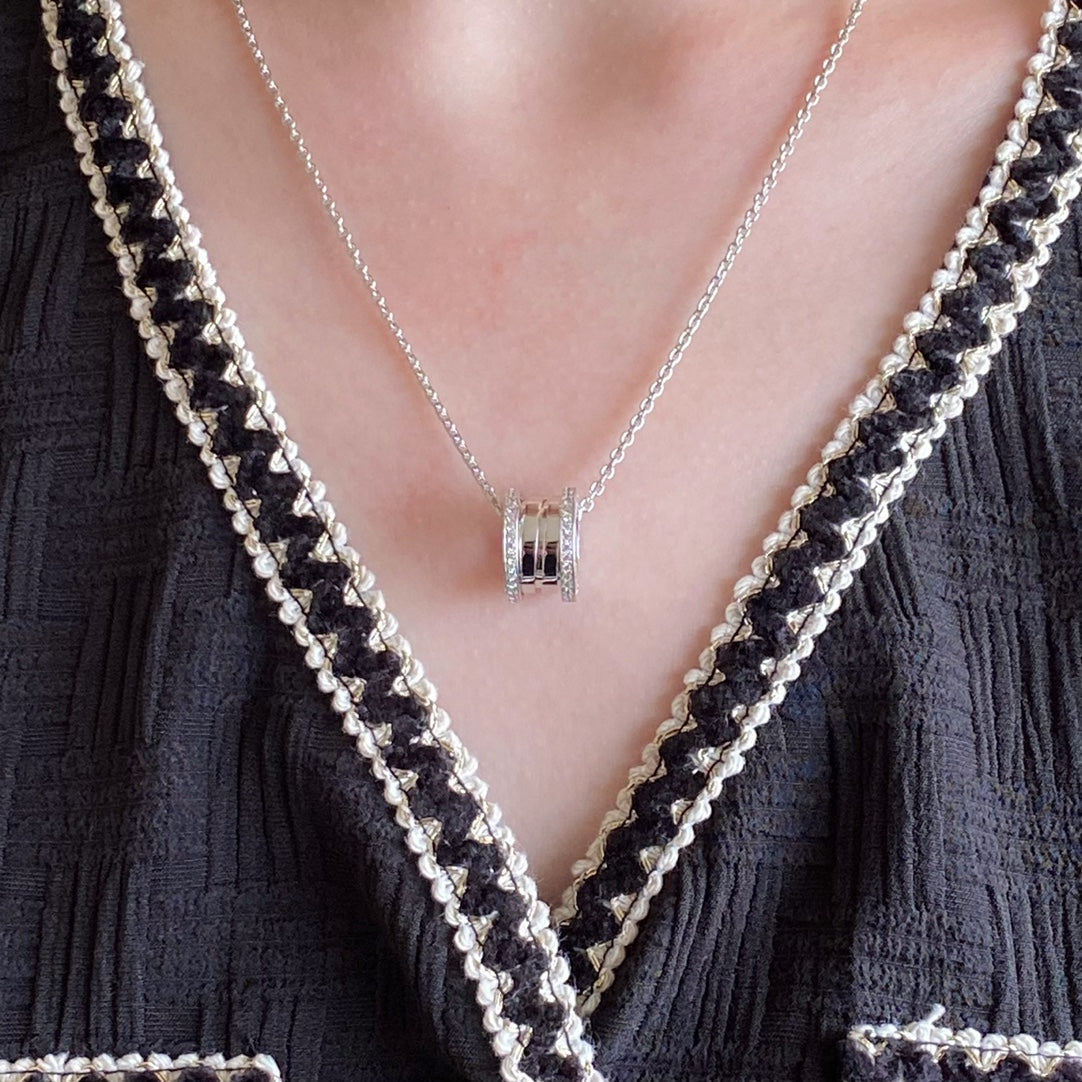 [⭐Haelin Jewelry]ZERO 1 DIAMOND NECKLACE