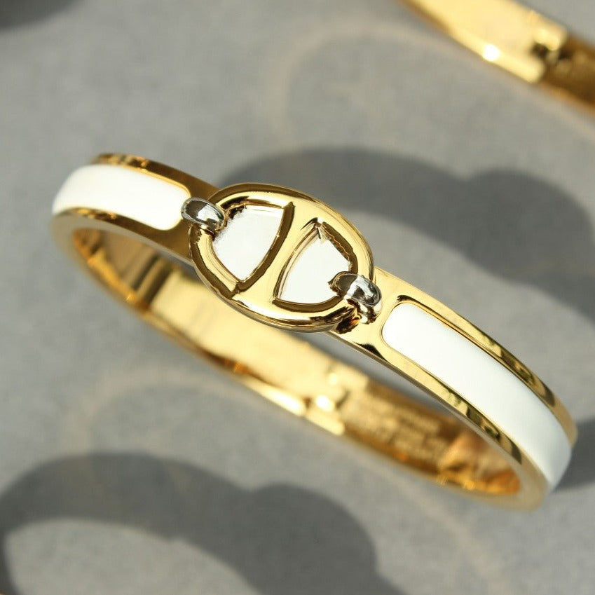 [⭐Haelin Jewelry]CLIC CHAINE GOLD BRACELET