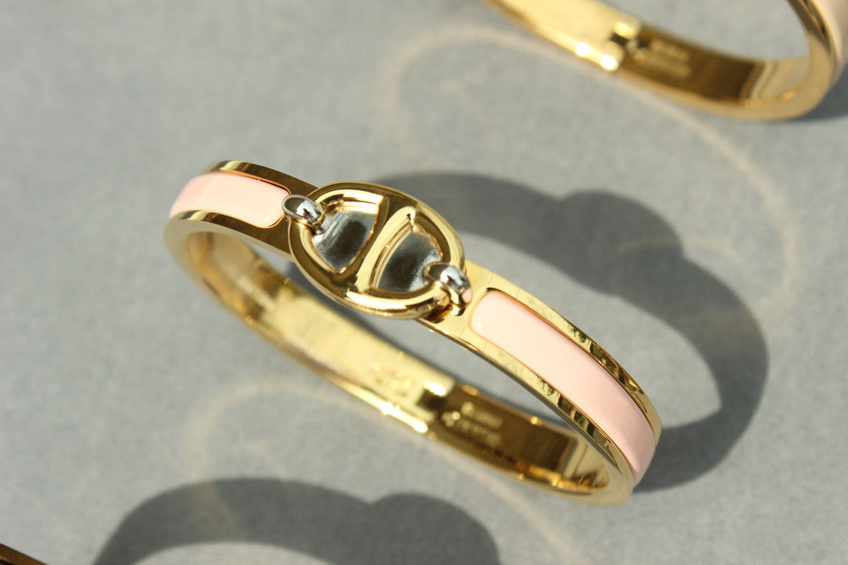 [⭐Haelin Jewelry]CLIC CHAINE GOLD BRACELET
