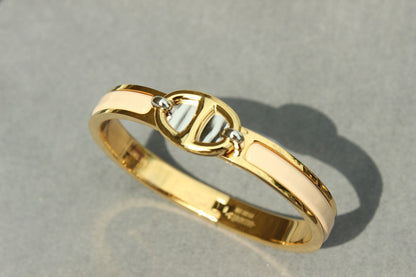 [⭐Haelin Jewelry]CLIC CHAINE GOLD BRACELET
