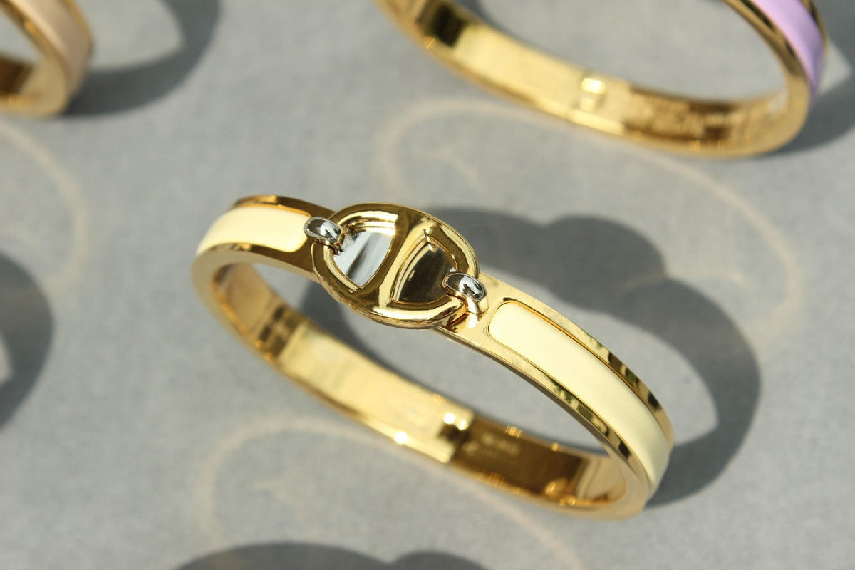[⭐Haelin Jewelry]CLIC CHAINE GOLD BRACELET