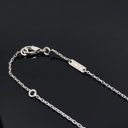[⭐Haelin Jewelry]CLOVER PIETERSITE SILVER LONG NECKLACE