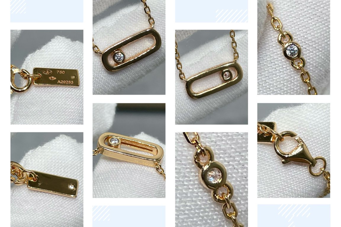 [⭐Haelin Jewelry]MOVE UNO DIAMOND NECKLACE