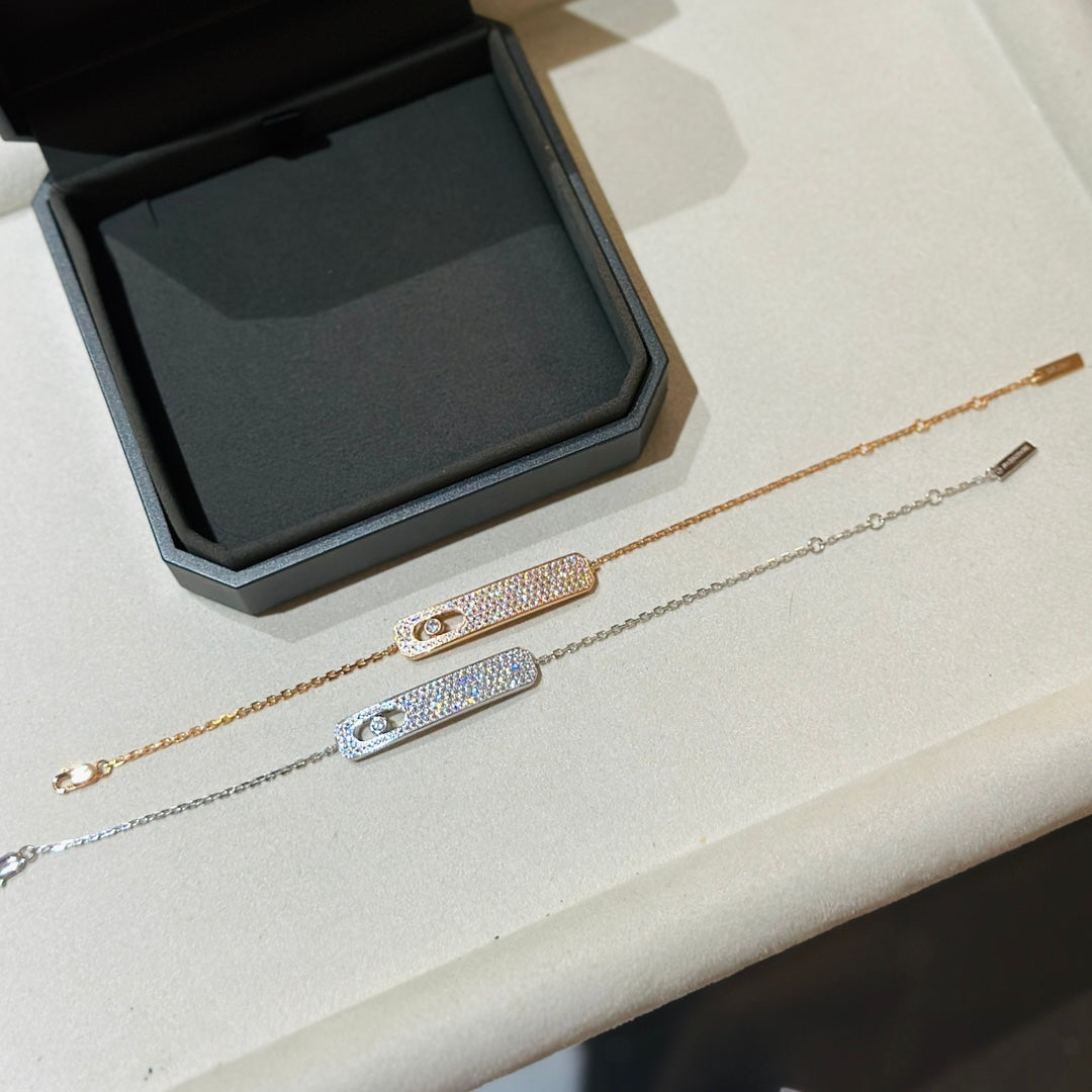[⭐Haelin Jewelry]MOVE CLASSIQUE DIAMOND PAVED BRACELET