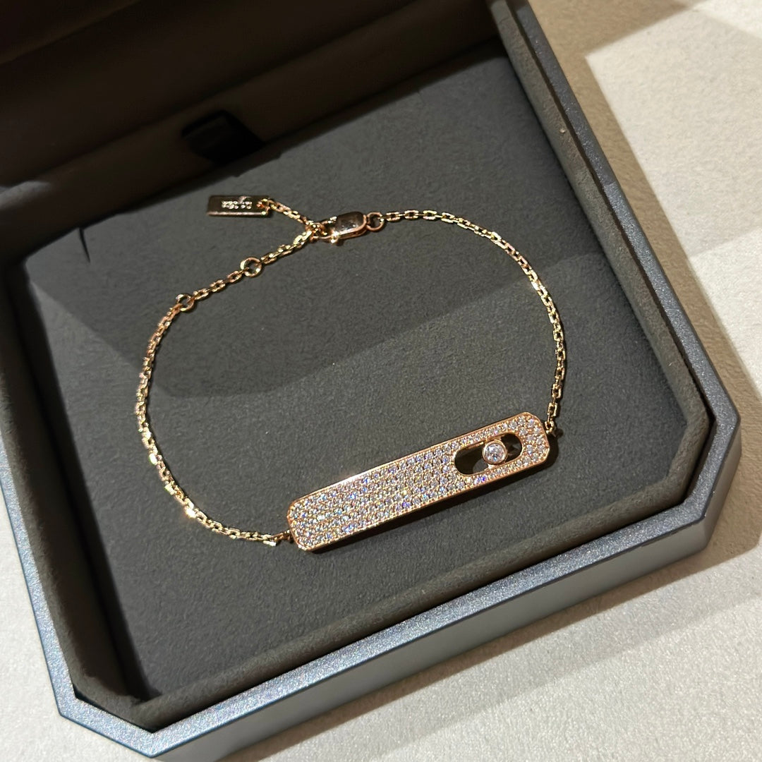 [⭐Haelin Jewelry]MOVE CLASSIQUE DIAMOND PAVED BRACELET