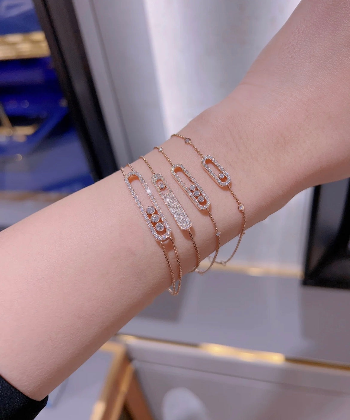 [⭐Haelin Jewelry]MOVE CLASSIQUE DIAMOND PAVED BRACELET