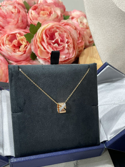 [⭐Haelin Jewelry]LIENS EVIDENCE DIAMOND NECKLACE