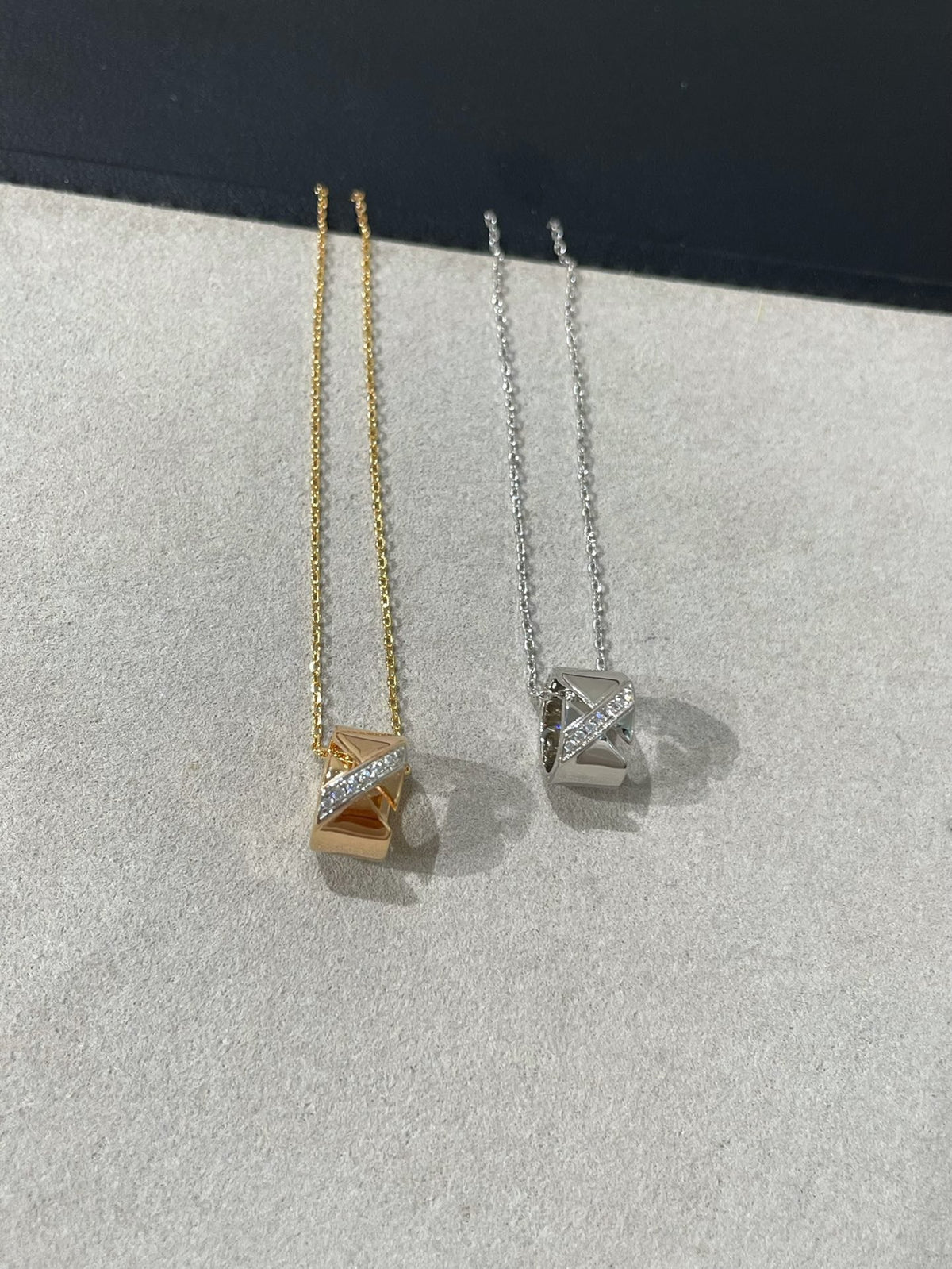 [⭐Haelin Jewelry]LIENS EVIDENCE DIAMOND NECKLACE