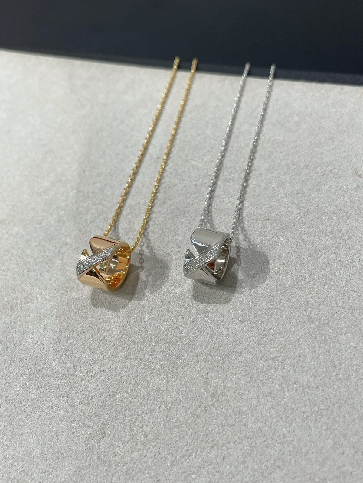[⭐Haelin Jewelry]LIENS EVIDENCE DIAMOND NECKLACE