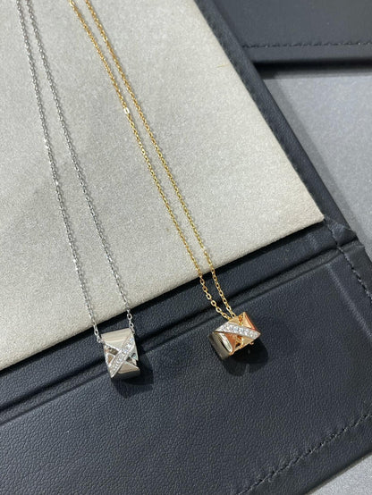 [⭐Haelin Jewelry]LIENS EVIDENCE DIAMOND NECKLACE