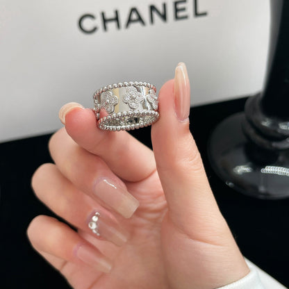 [⭐Haelin Jewelry]PERLEE DIAMOND LARGE RING