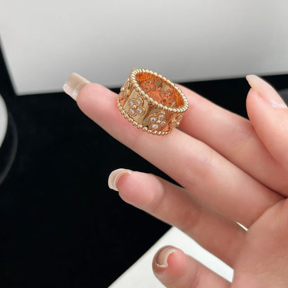 [⭐Haelin Jewelry]PERLEE DIAMOND LARGE RING