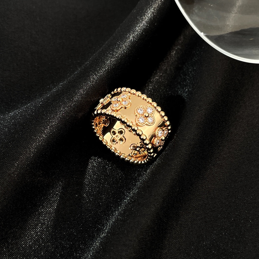 [⭐Haelin Jewelry]PERLEE DIAMOND LARGE RING