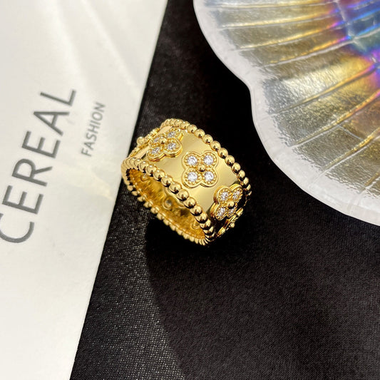 [⭐Haelin Jewelry]PERLEE DIAMOND LARGE RING