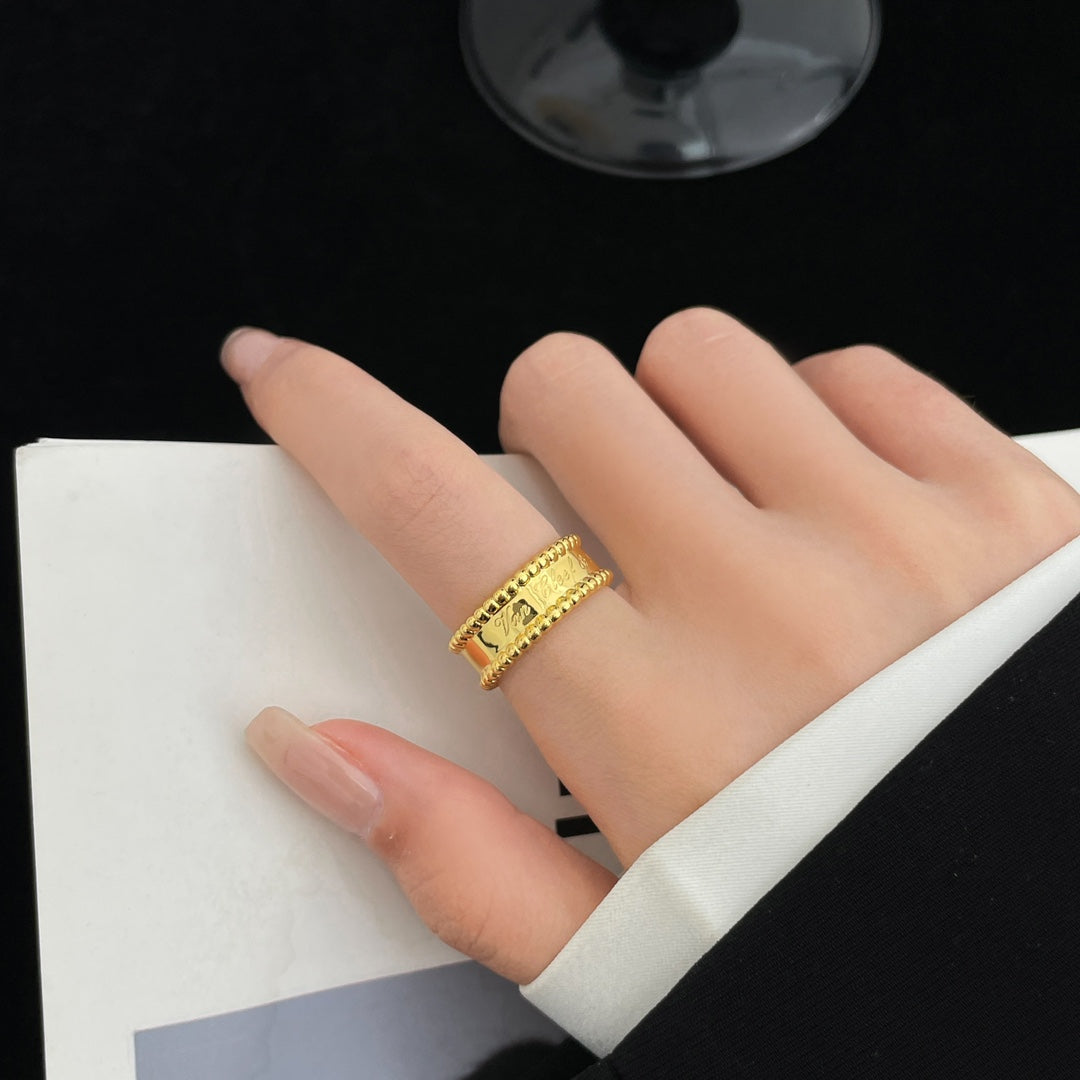 [⭐Haelin Jewelry]PERLEE SIGNATURE RING