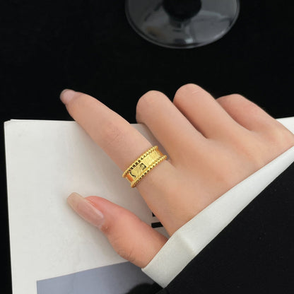 [⭐Haelin Jewelry]PERLEE SIGNATURE RING